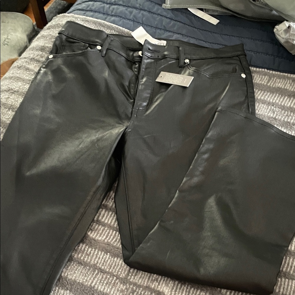 Ann Taylor loft women's Black coated Jeans